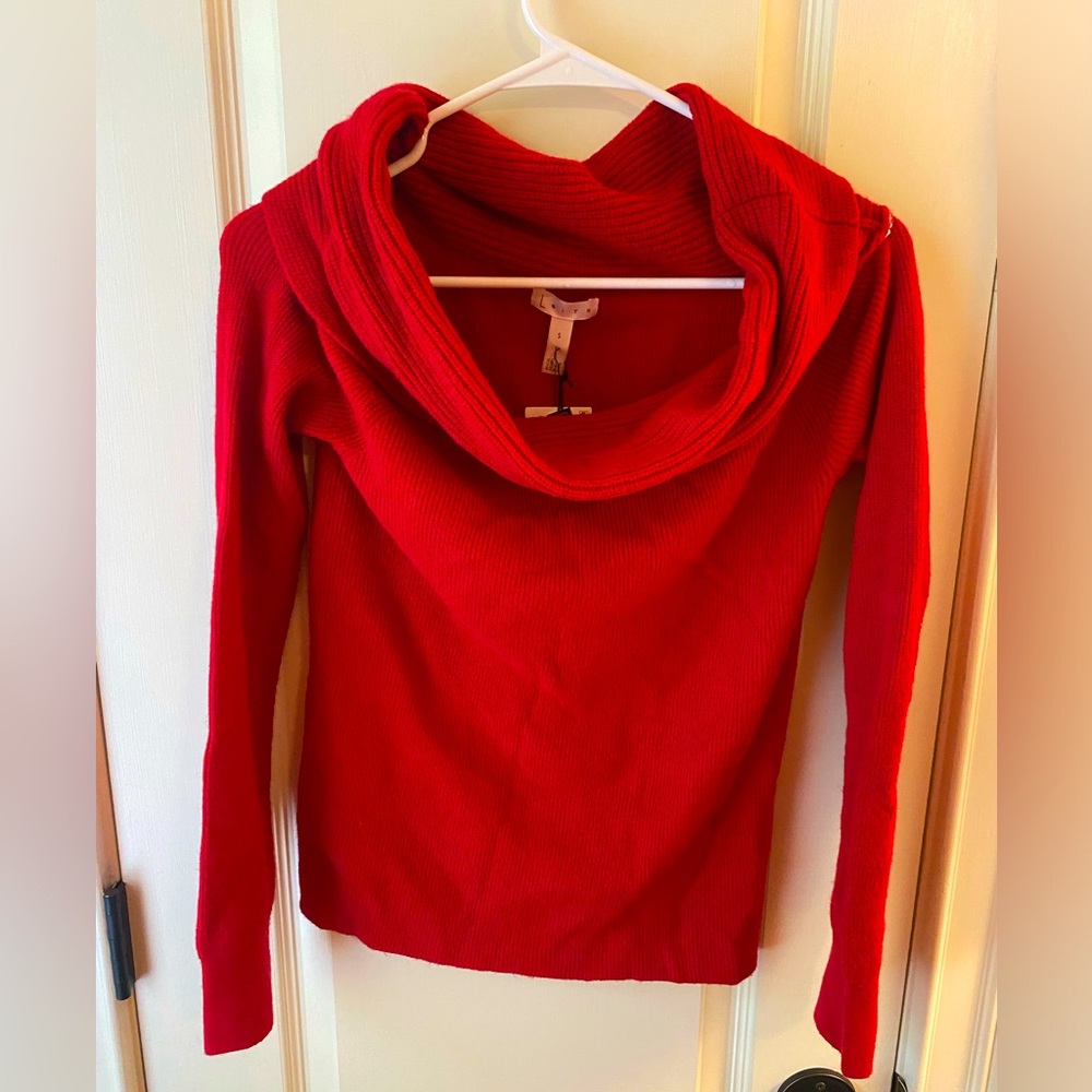 Red Leith Sweater